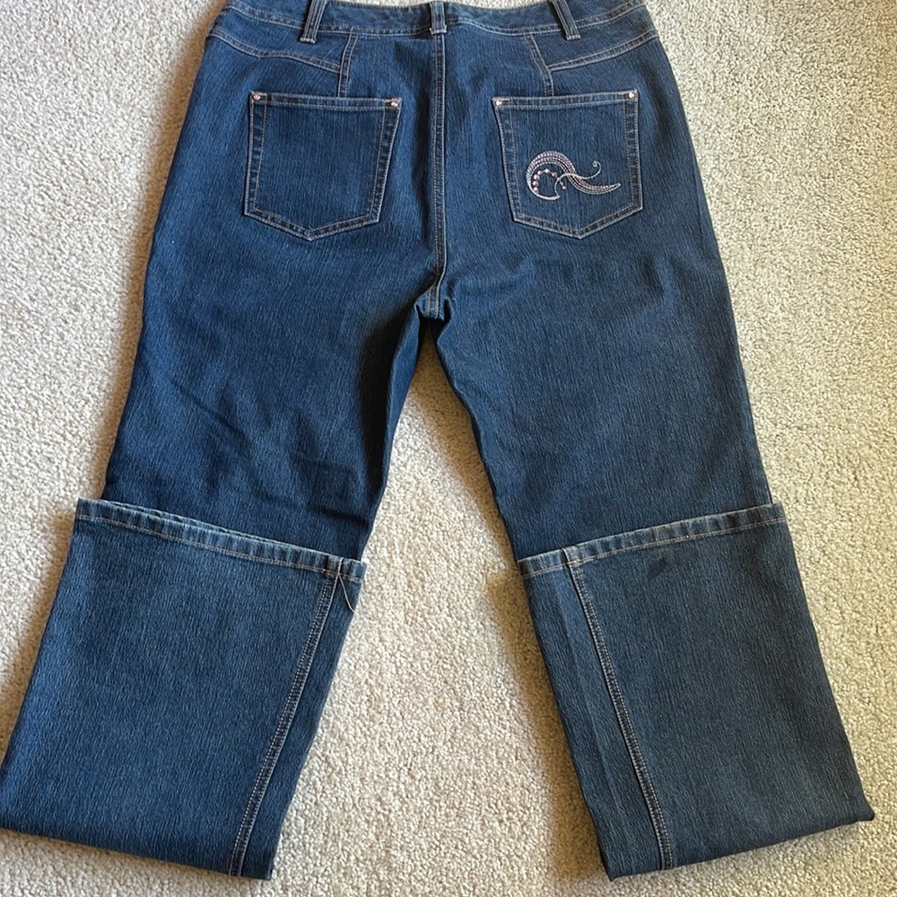 French cuff women’s jeans